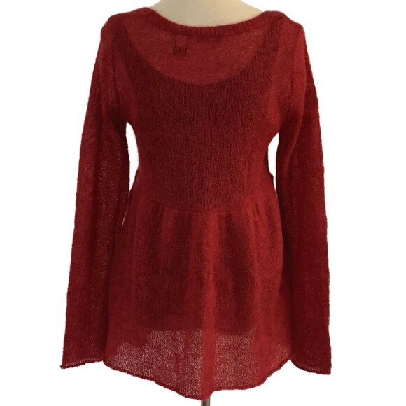 Moda International Scoop Neck Embroidered Sweater - Picture 6 of 7